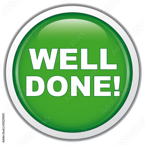WELL DONE! ICON