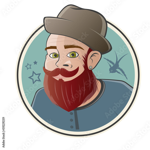 hipster tattoo bart