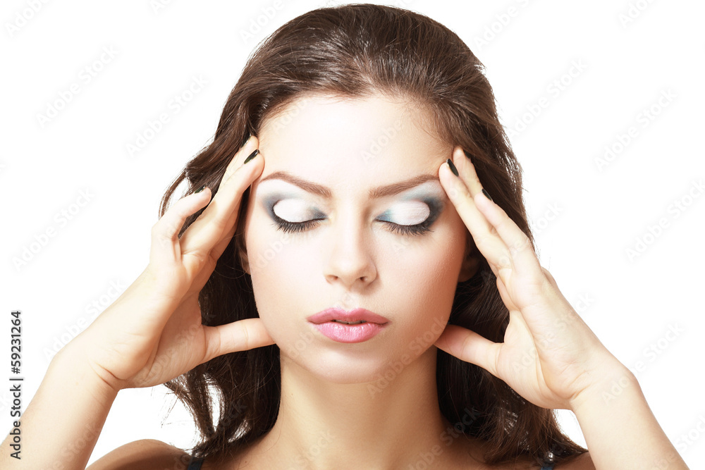 Fototapeta premium unhappy woman