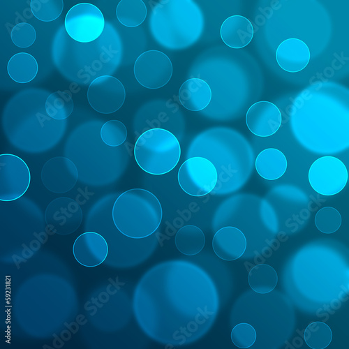 dark blue bokeh