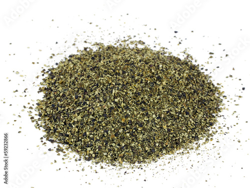 Kelp Meal Pile from Above