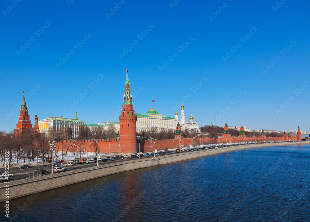 Kremlin in Moscow (Russia)