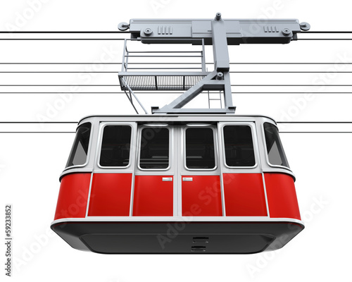 Red Cable Car