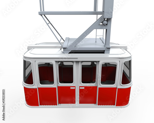 Red Cable Car