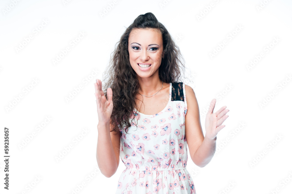 portrait of a young and beautiful woman portrait of a young and beautiful woman