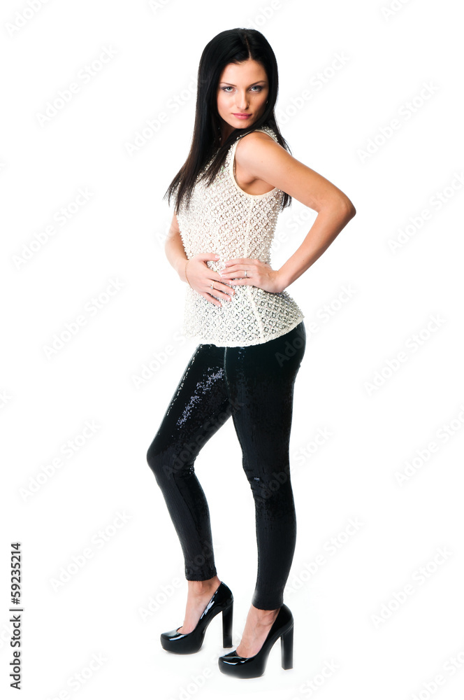 portrait of a young and beautiful woman portrait of a young and beautiful woman