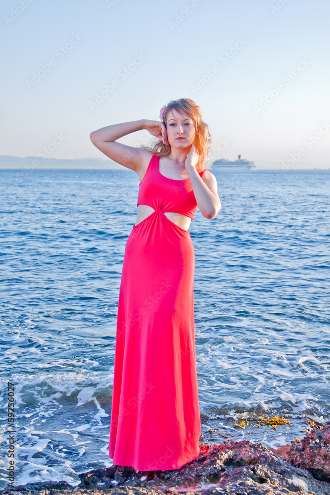portrait of a young and beautiful woman portrait of a young and beautiful woman