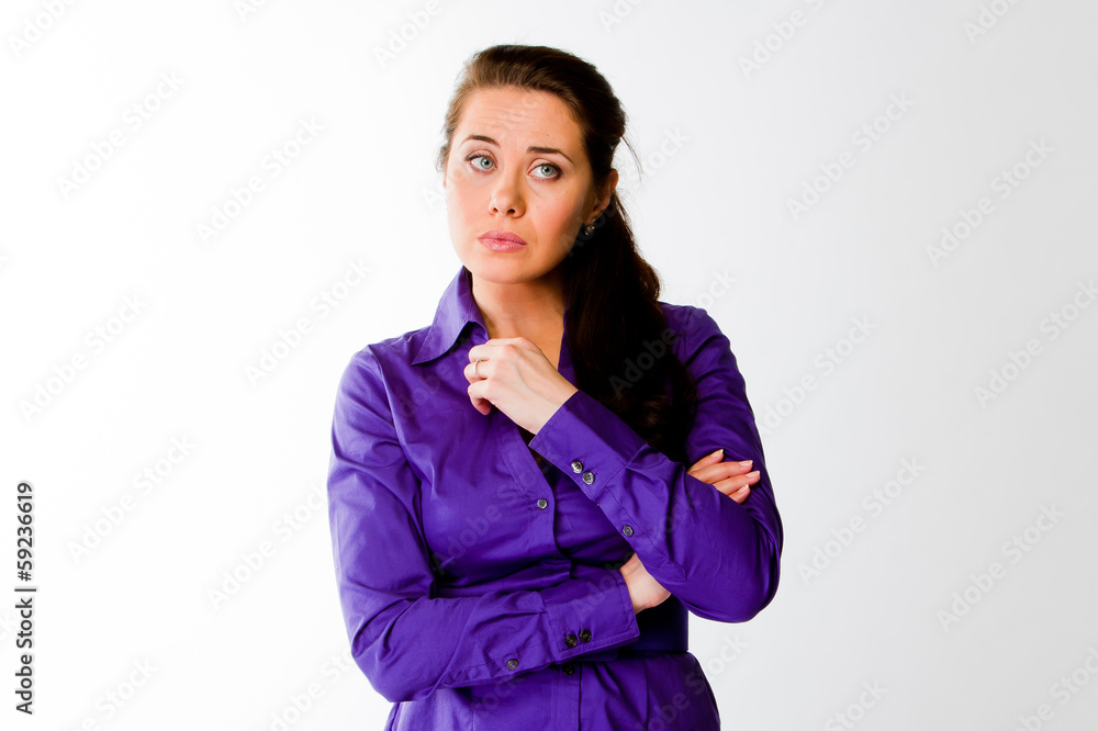 portrait of a young and beautiful woman portrait of a young and beautiful woman