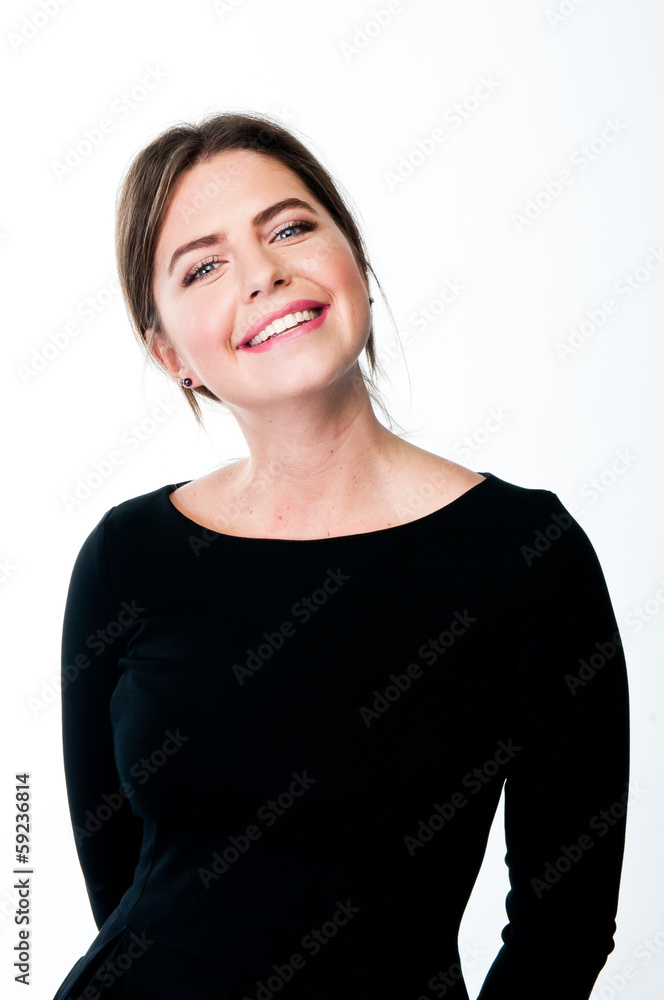 portrait of a young and beautiful woman portrait of a young and beautiful woman
