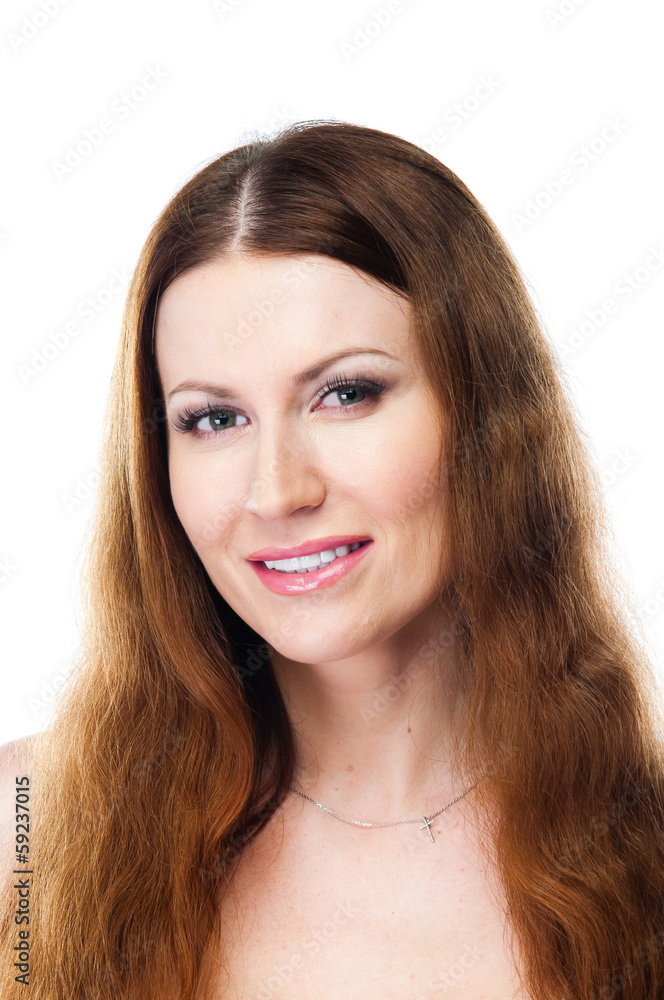 portrait of a young and beautiful woman portrait of a young and beautiful woman