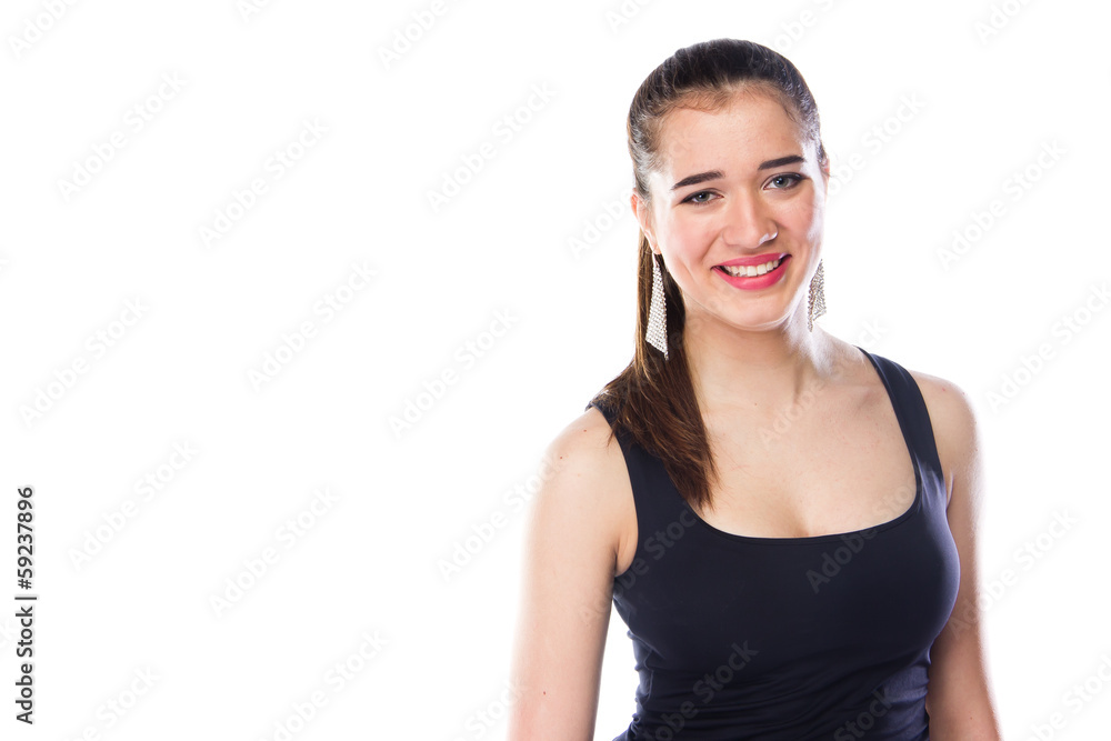 portrait of a young and beautiful woman portrait of a young and beautiful woman