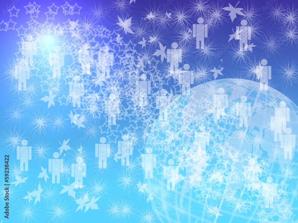 Social Network People Abstract Background Social Network People Abstract Background