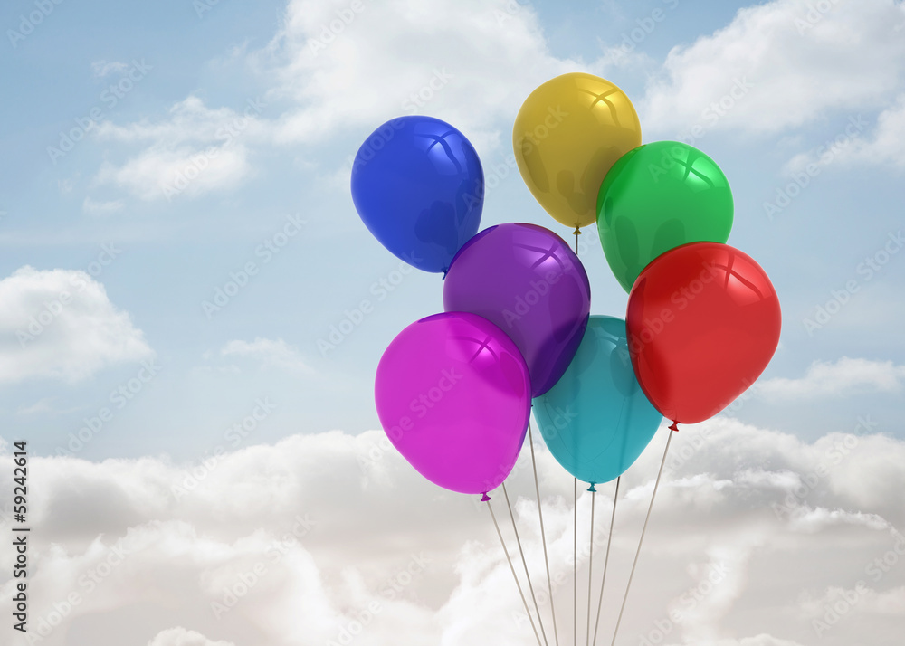Balloons in the sky Balloons in the sky