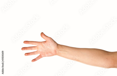 Vászonkép Arm and hand