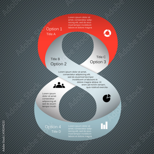 Modern vector template for your business project