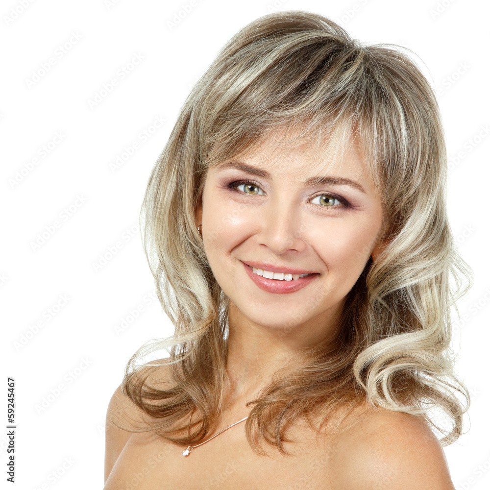 mid adult woman portrait, face of attractive caucasian middle 40 mid adult woman portrait, face of attractive caucasian middle 40