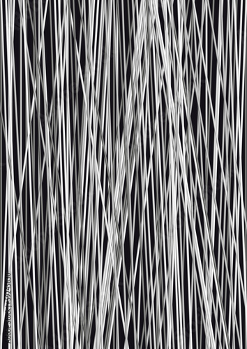 Fototapeta Fond Abstrait fil noir et blanc