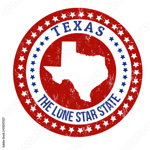 Texas stamp