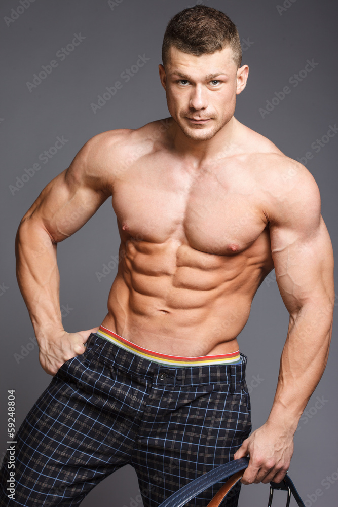 Fototapeta premium Bodybuilder