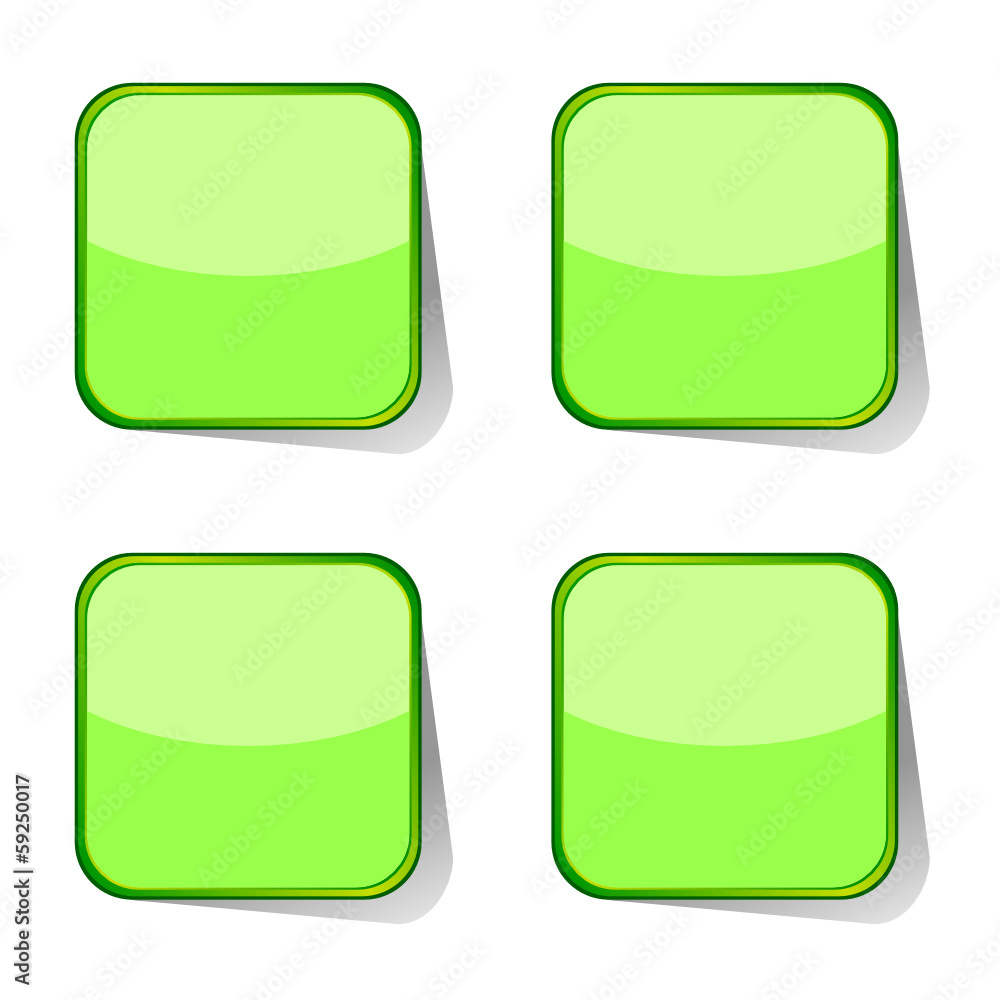 stickers green vector illustration stickers green vector illustration