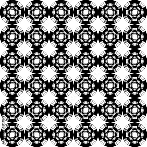 Design seamless geometric pattern. Monochrome trellis background