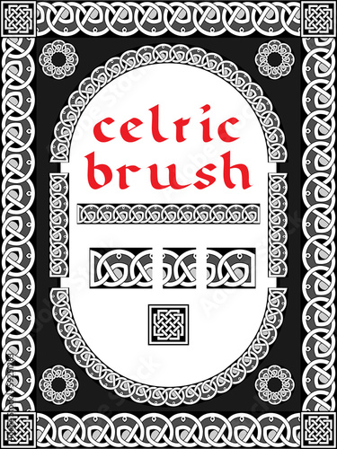 celtic brush for frame