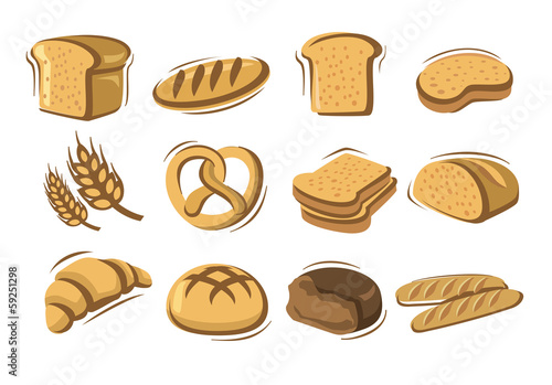 vector bread
