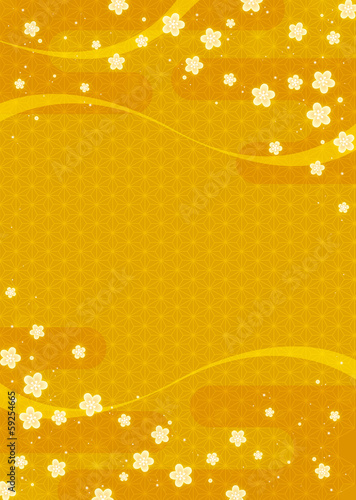 イラスト素材 梅背景和柄金stock Illustration Adobe Stock イラスト素材 梅背景和柄金stock Illustration Adobe Stock