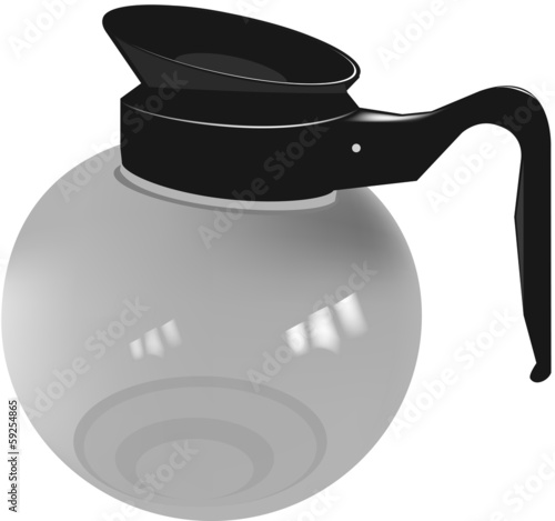 caraffa di vetro