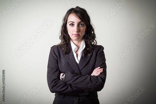 beautiful young businesswoman