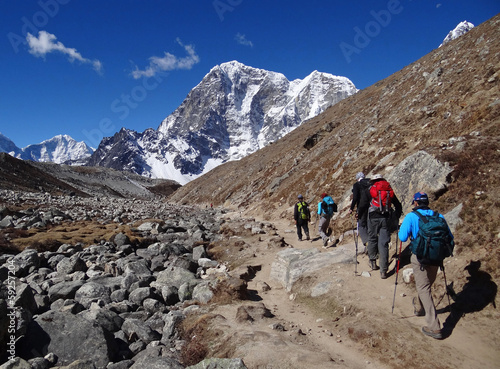 Trekking dans l'Himalaya, Khumbu - Népal