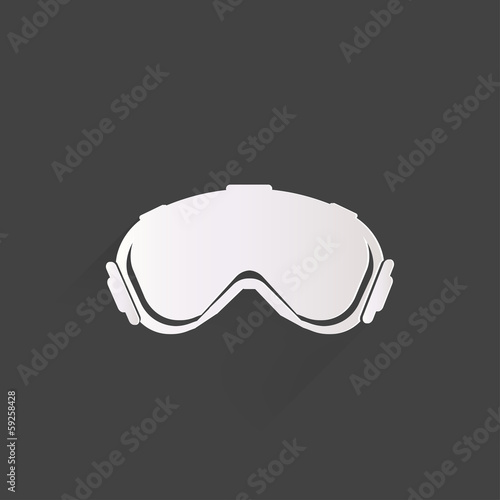 ski goggles icon