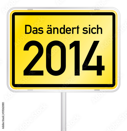 Das ändert sich 2014