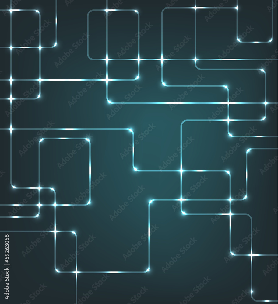 EPS10 vector modern hi-tech glowing background illustration EPS10 vector modern hi-tech glowing background illustration