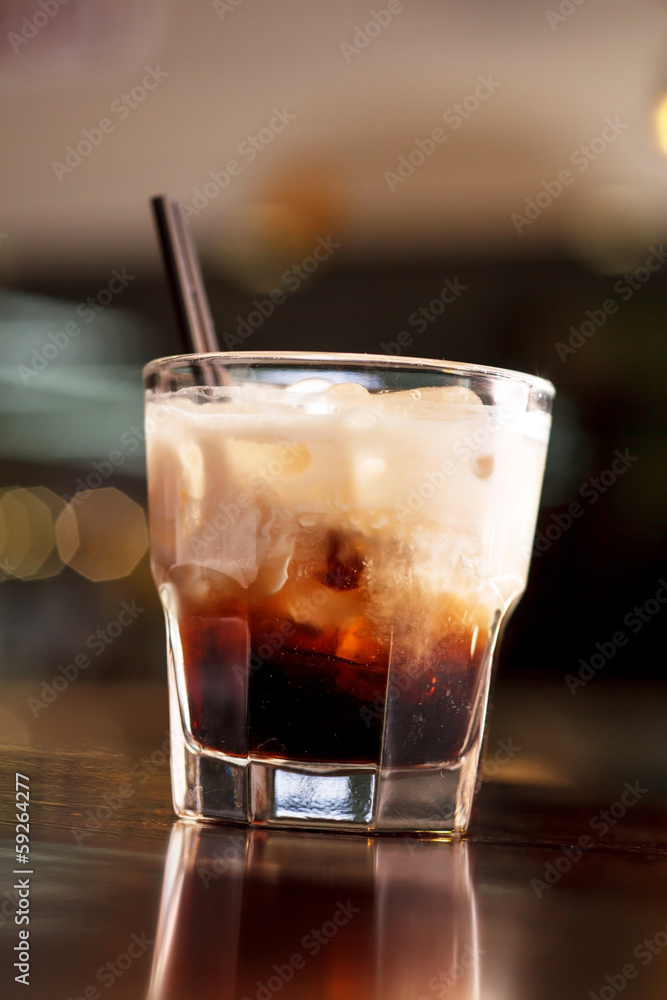 coffee with ice cream coffee with ice cream