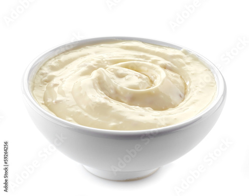cream cheese in a white bowl