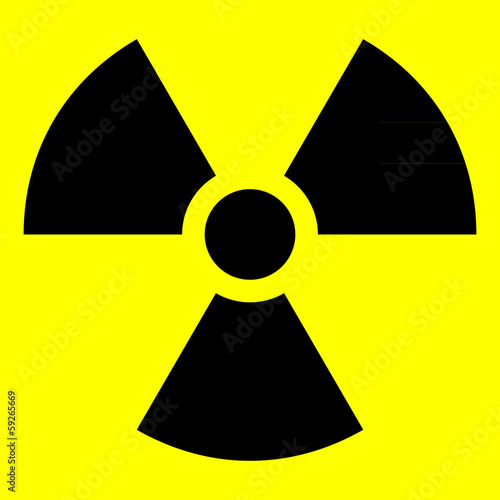 Radiation sign