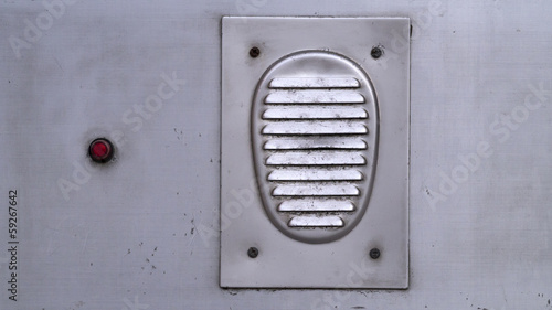 Quadro su tela Futuristic intercom or worst customer service. -complain here-..