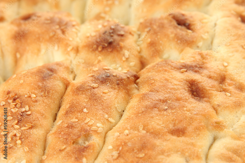 Pita bread close up Pita bread close up