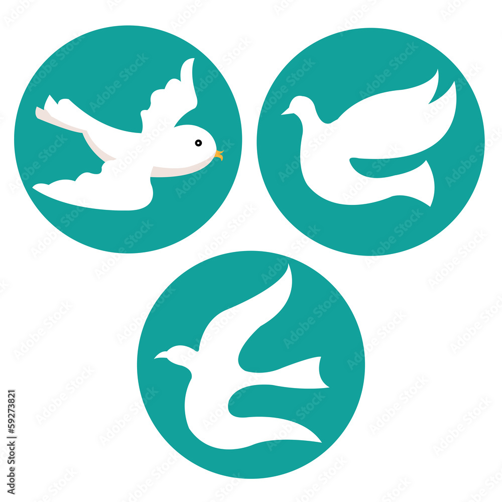 Obraz premium birds for peace