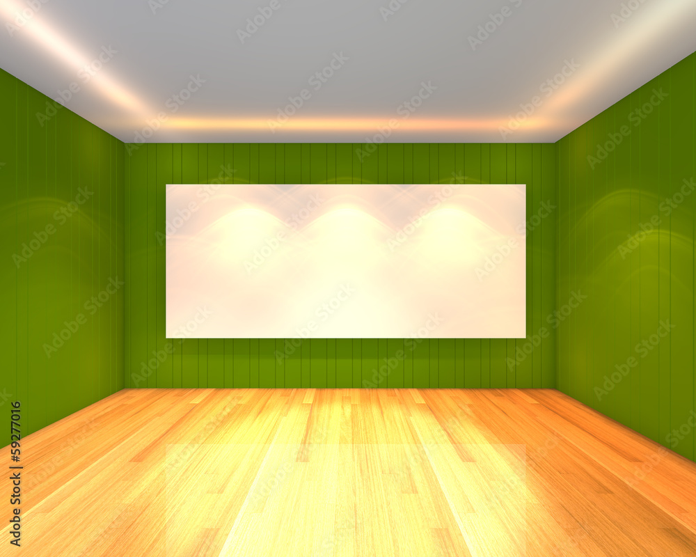 empty room green meeting room empty room green meeting room