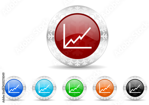 chart icon vector set Free Download chart icon vector set - GFXLoad