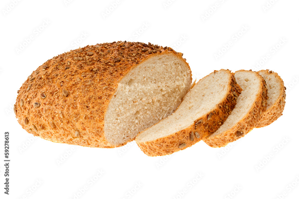 homemade bread with sesame and sunflower seeds homemade bread with sesame and sunflower seeds