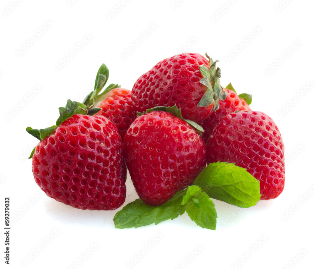pile of raw strawberry pile of raw strawberry