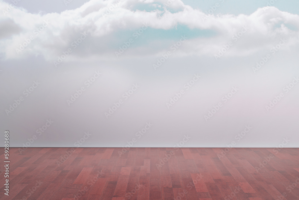 Clouds in a room