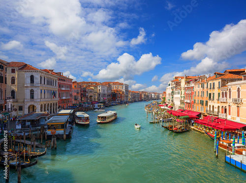 Grand Canal. Venice. Italy. © phant