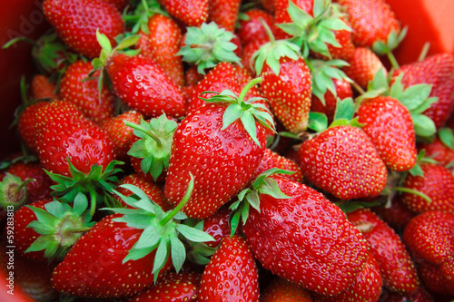 Strawberry. Fruit background