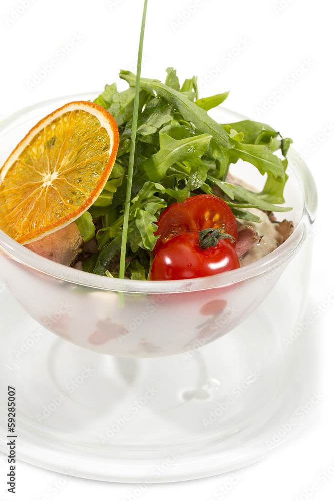 tomatoes and cheese in a glass bowl tomatoes and cheese in a glass bowl
