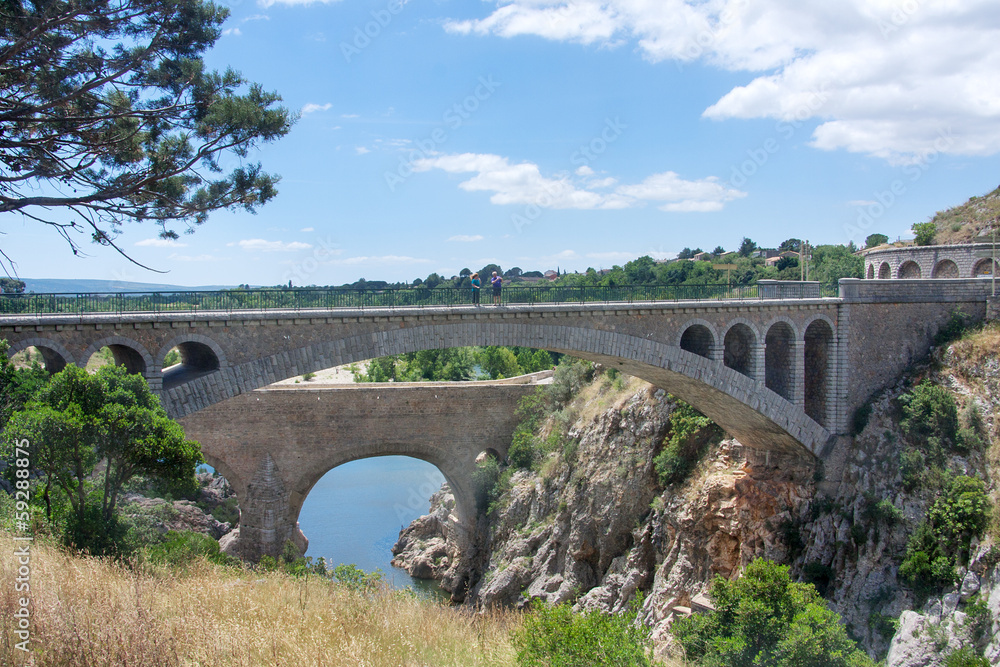 The river Herault in the South of France