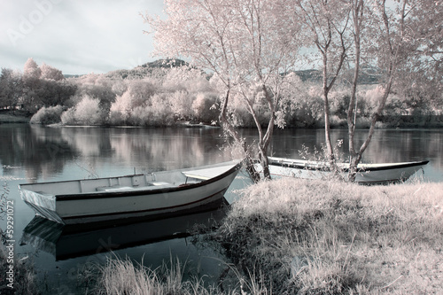 Infrared river boats